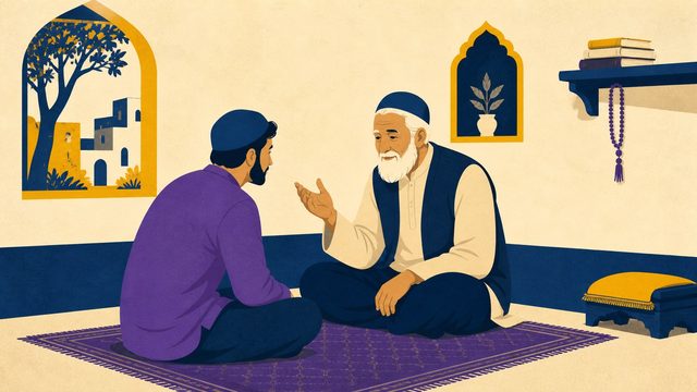 Rüyada Allah dostu görmek