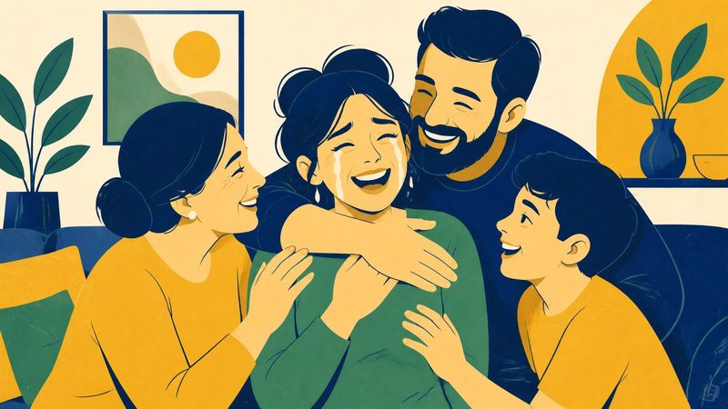 Rüyada sevinçten ağlamak