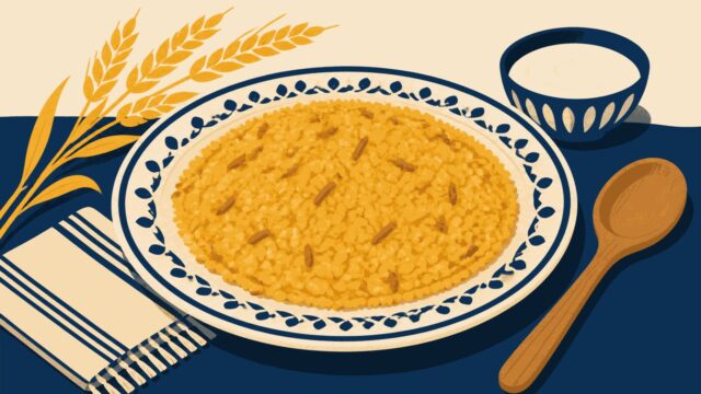 Rüyada bulgur pilavı yemek