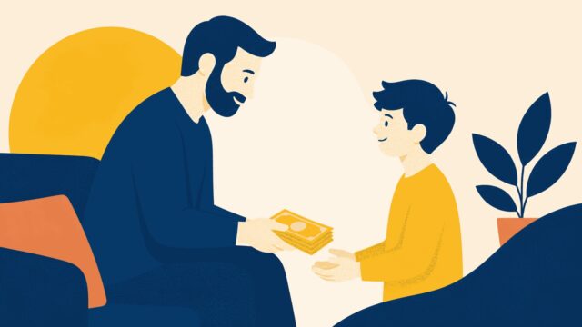 Rüyada babanın para vermesi