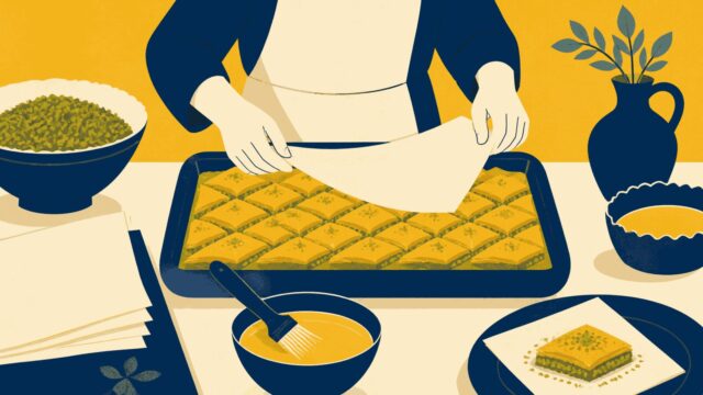 Rüyada baklava yapmak