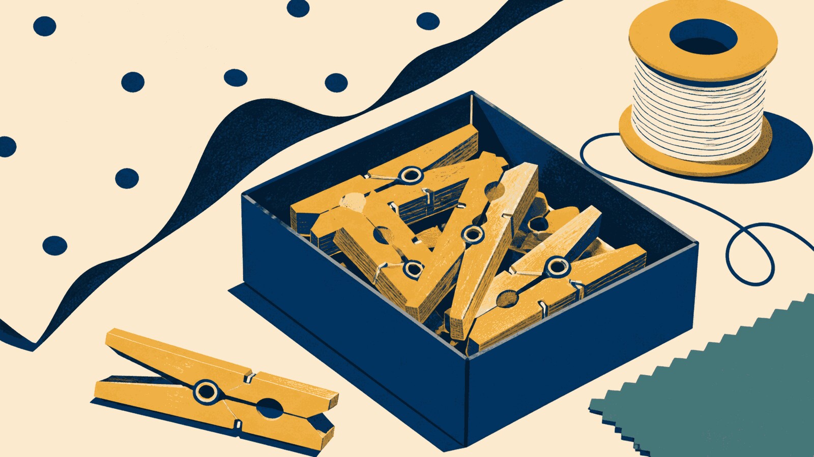 Rüyada çamaşır mandalı görmek