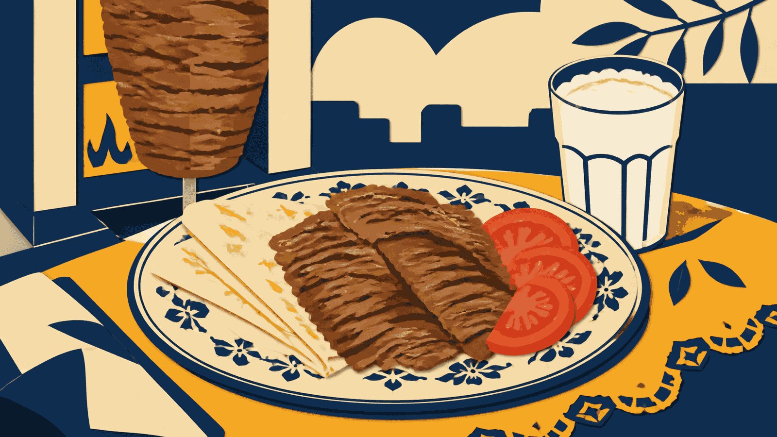Rüyada döner yemek