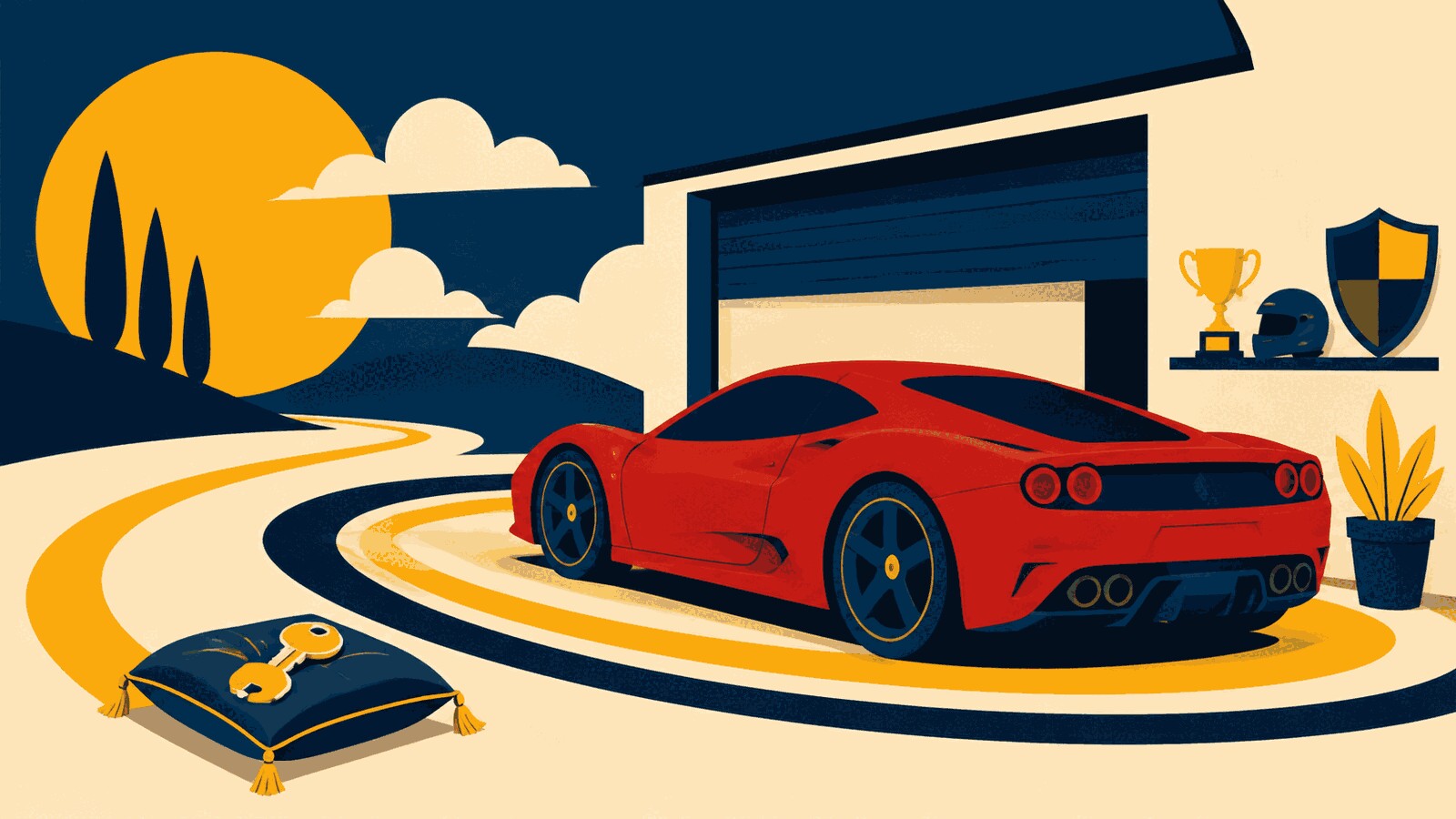 Rüyada Ferrari görmek