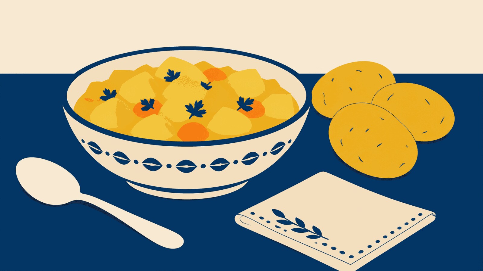 Rüyada patates yemeği görmek