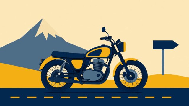 Rüyada motosiklet görmek için öne çıkan görsel