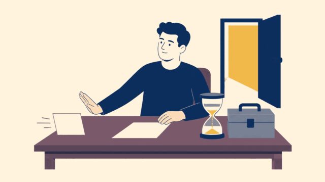 Yapması gerekeni geciktirmek eylemini gösteren anonim kişinin temsili düz renkli illüstrasyonu.
