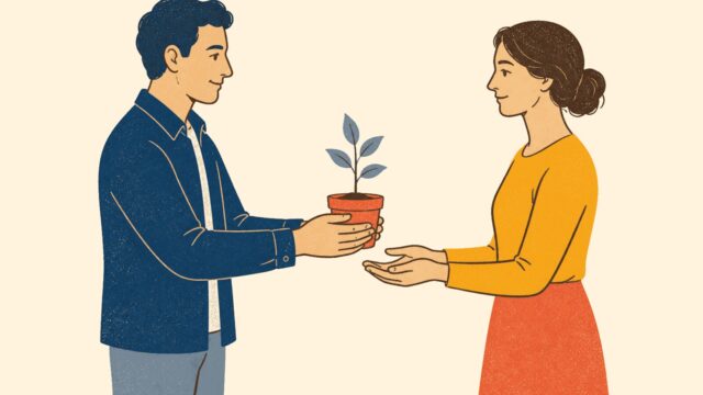 Yumuşak davranmak eylemini gösteren anonim kişinin temsili düz renkli illüstrasyonu.