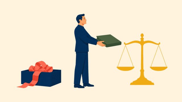 Çözülen düğümden dışarı yönelen iki okun temsili düz renkli illüstrasyonu.